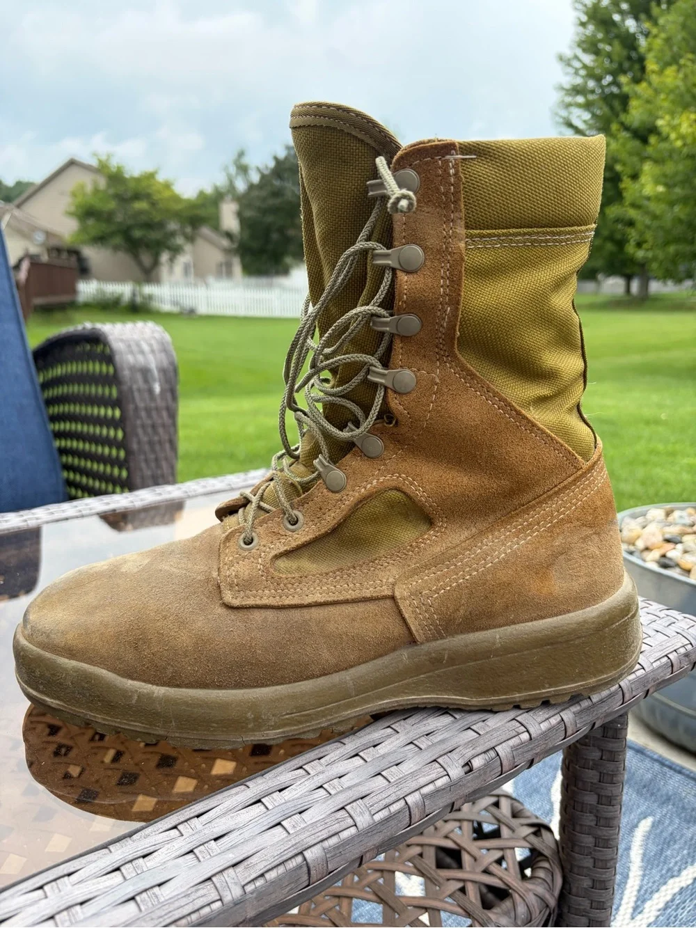 Men's Belleville 8” 500 USMC Waterproof Combat Boots